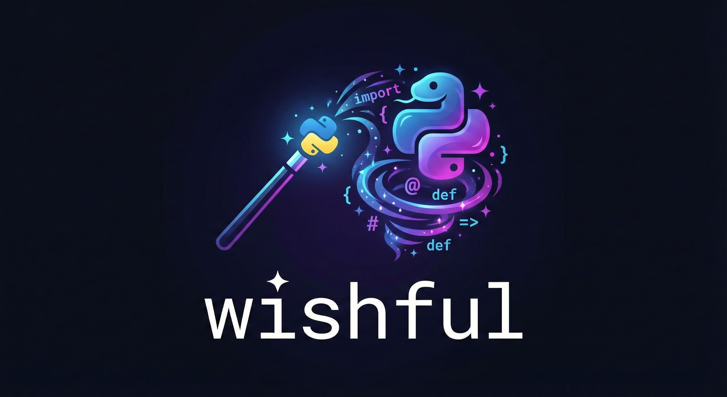 wishful – magic wand and Python swirl